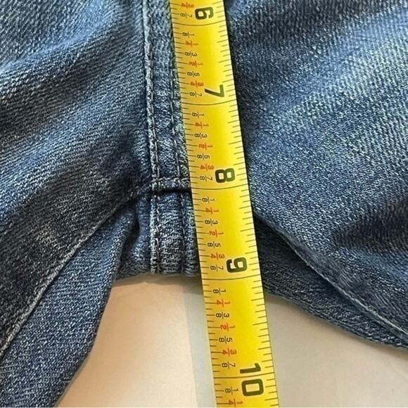 Joe’s Jeans Low Rise Rocker Fit Boho Distressed Flare Jeans - Picture 9 of 11